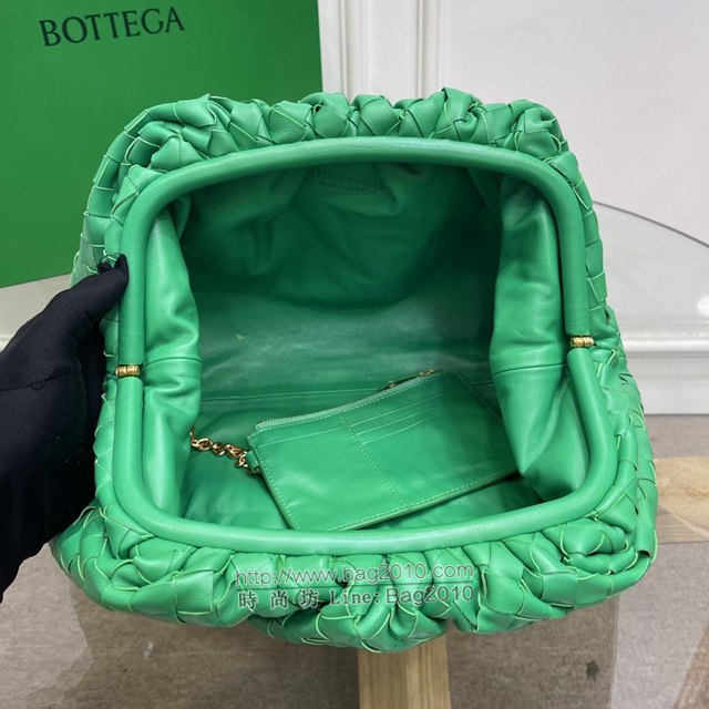 Bottega veneta高端女包 98062 寶緹嘉升級版大號編織雲朵包 BV經典款純手工編織羔羊皮女包  gxz1255